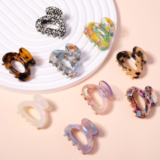 1 Pc Doce Mini Acetato Grampo De Cabelo Para As Mulheres Meninas Garra Chique Caranguejo Grampos Styling Acessórios De Moda