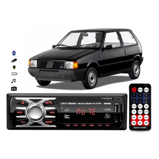 Aparelho De Som Mp3 Fiat Uno Bluetooth Pendrive Rádio