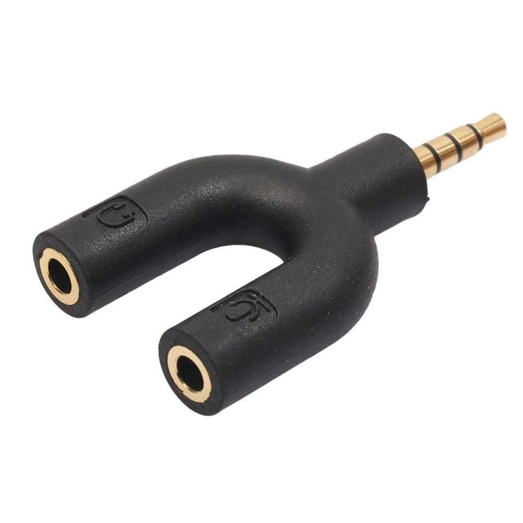 Adaptador P2 X P3 Headset Fone Microfone E Console Xc-Adp-12