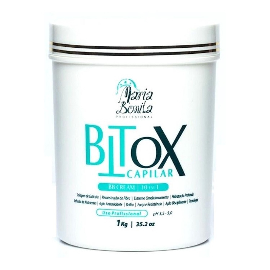 Botox Capilar Profissional Maria Bonita 1 Kg