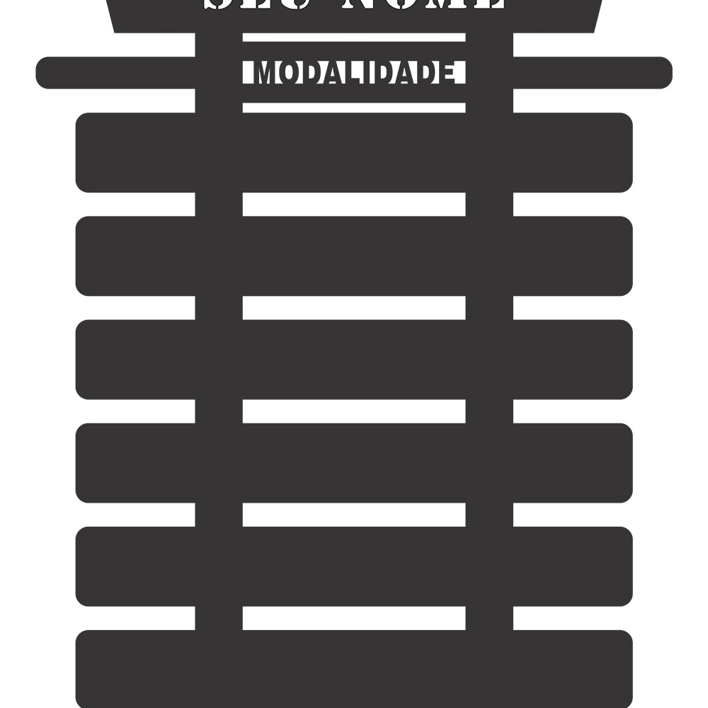 Porta Faixas Personalizado Para Artes Marciais: Judô, Jiu-jitsu, Tae-kwon-do, Karatê e etc. — imagem 2 de 2