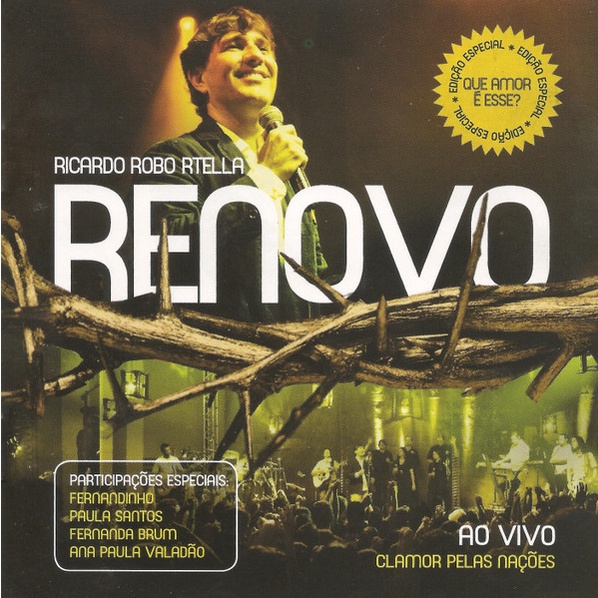 Cd Ricardo Robortella - Renovo ao Vivo