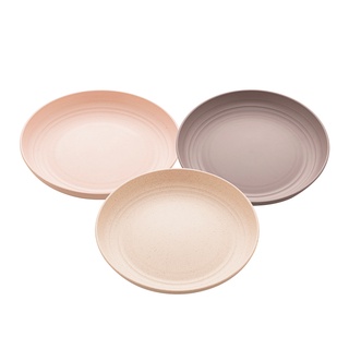 Prato Lanche 20cm Lyor, Bambu Ecológico e PP, Sortido - 1767