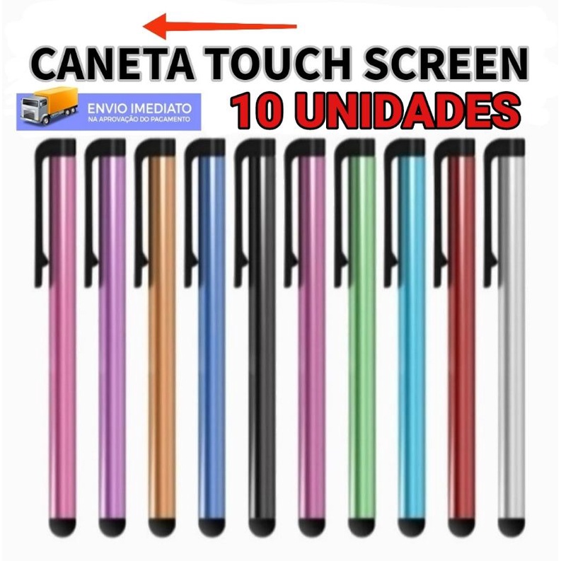 Touch Screen 10 UNIDADES Cores Diferentes Shopee Brasil