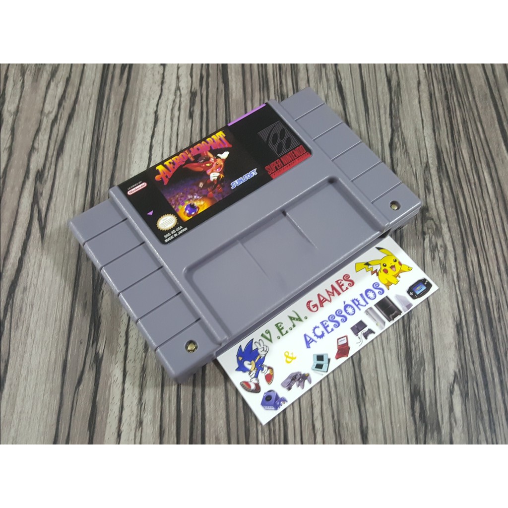 AERO ACROBAT P/ SUPER NINTENDO + GARANTIA!!!!!!!