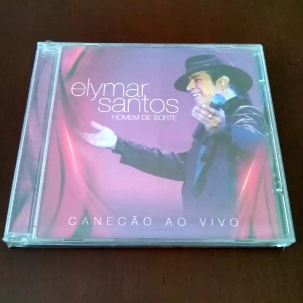 Cd Elymar Santos Homem De Sorte Canecão Ao Vivo Lacrado
