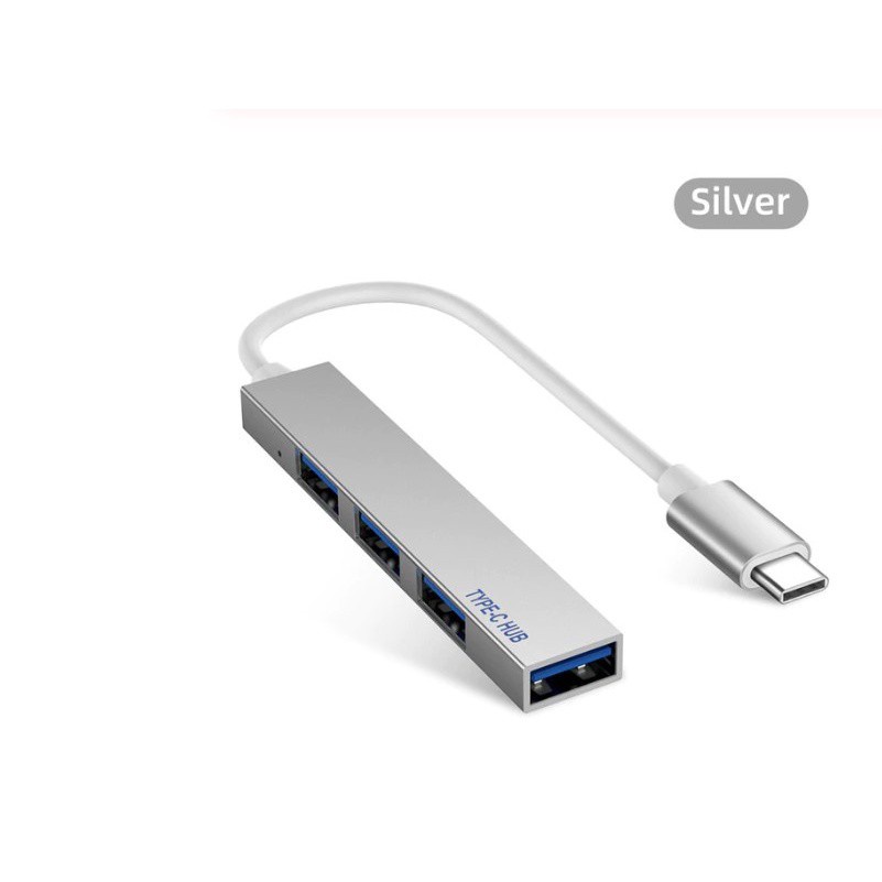 Adaptador Hub Usb Tipo C / 4 Usb 2.0 Alcatel iMac Macbook Hp com garantia