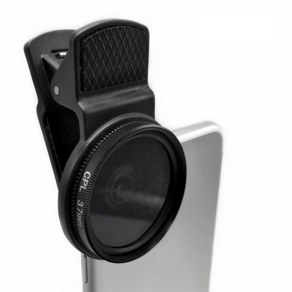 Veledge CPL Polarizador Lente Filtro Polarizador 37mm Accesorio para Smartphone gyt 