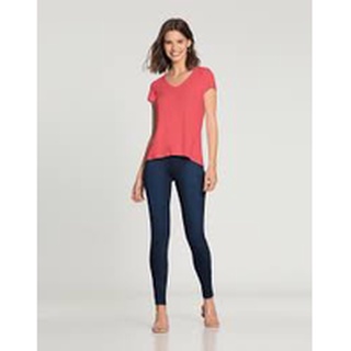 Blusa basico feminina/Blusa de malha/Blusa de academia/Blusa Lunender 00237