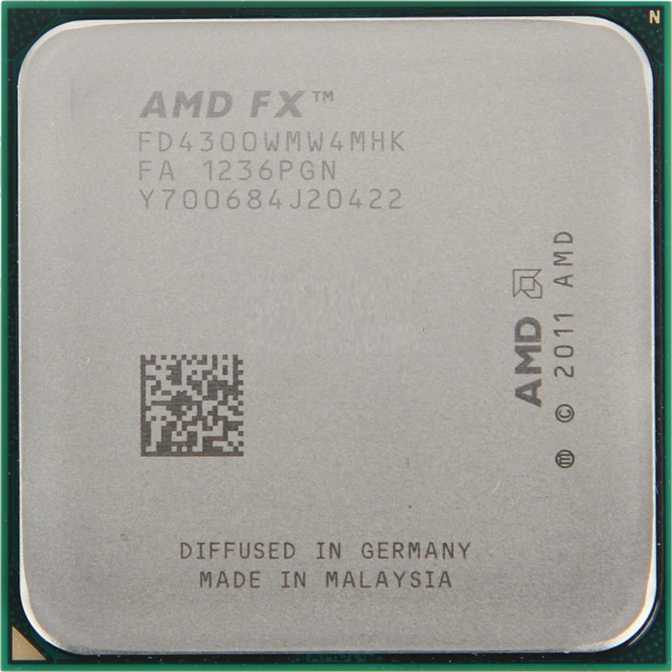 processador AMD fx4300 3.8 ghz socket AM3+ ótimo para jogos m5 m5a78l-m