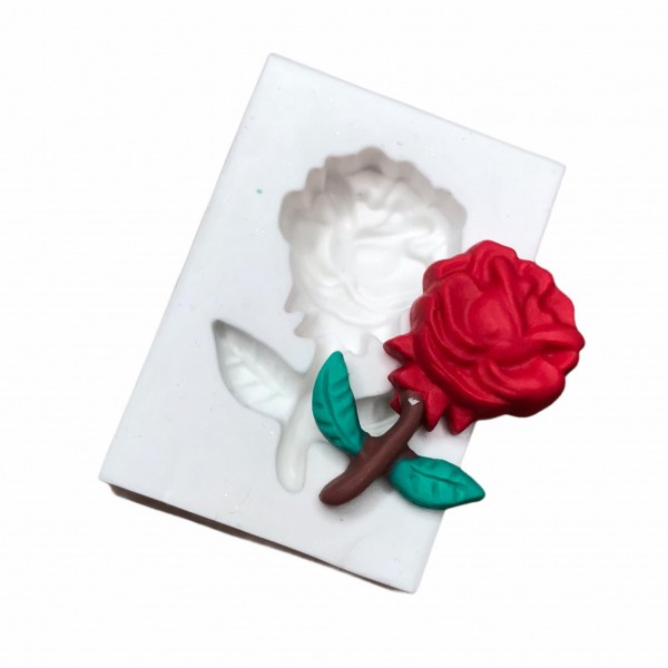 Molde De Silicone Rosa Da Bela E A Fera Molde Para Confeitaria Molde Para Biscuit 1520