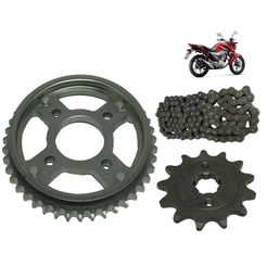 Kit Relação Transmissão CG 160 Fan Titan 160 16 Até 2021 S/Retentor 881731