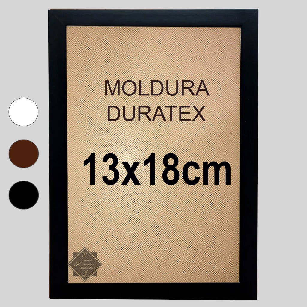 Moldura Quadro Com Duratex 13x18cm