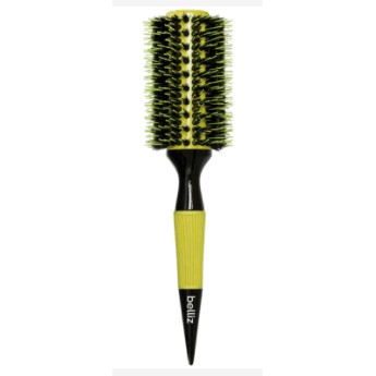 Escova De Cabelo Belliz 482 Profissional Madeira e Cerâmica Premium Color 33