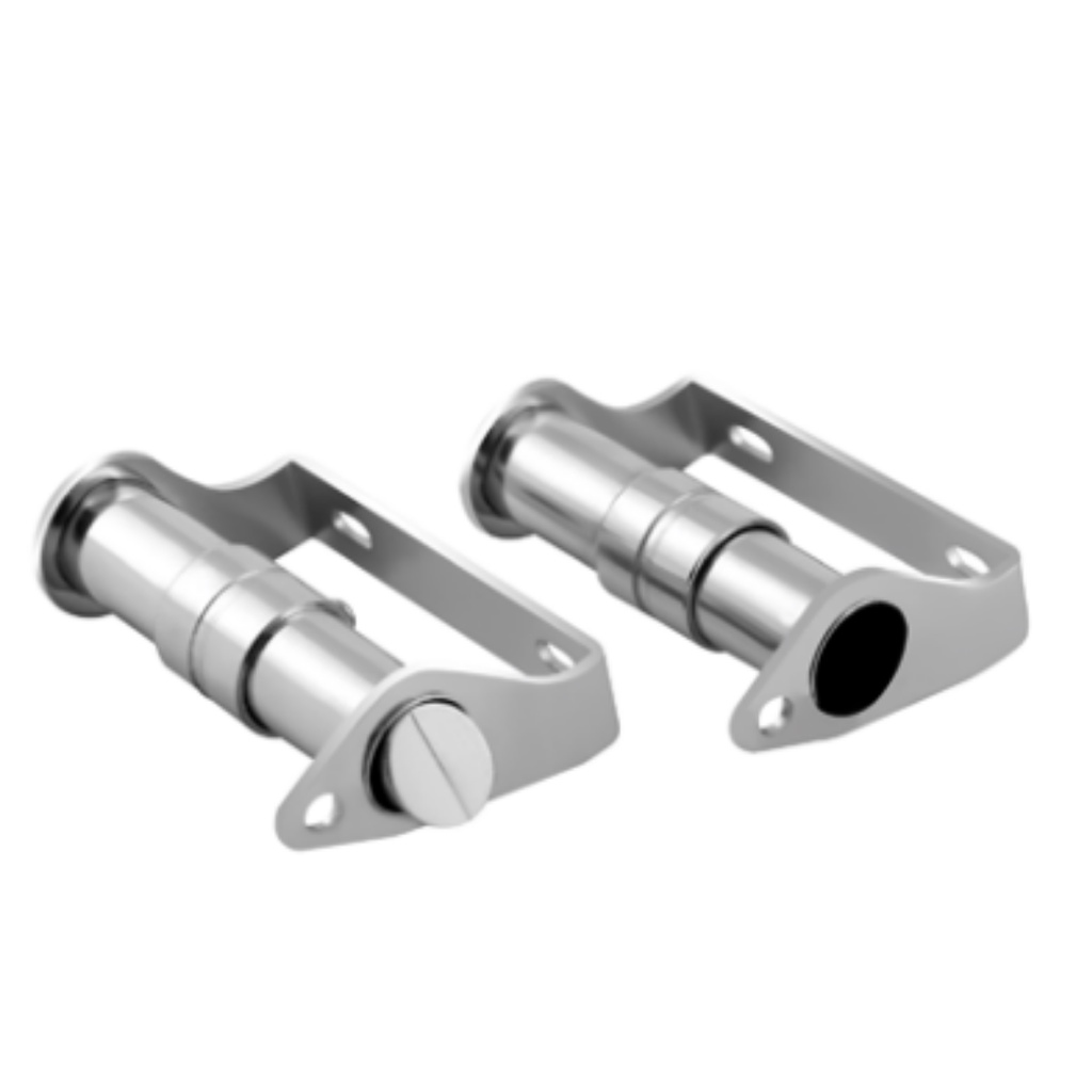 Puxador Tipo Punho de Janela Zincado