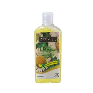 Gel Pós Depilatório com Mentol e Camomila Depimiel 240g