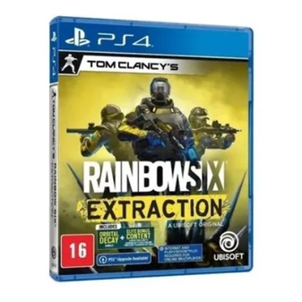 Jogo Tom Clancy's Rainbow Six Extraction Midia Física Ps4 Novo lacrado!