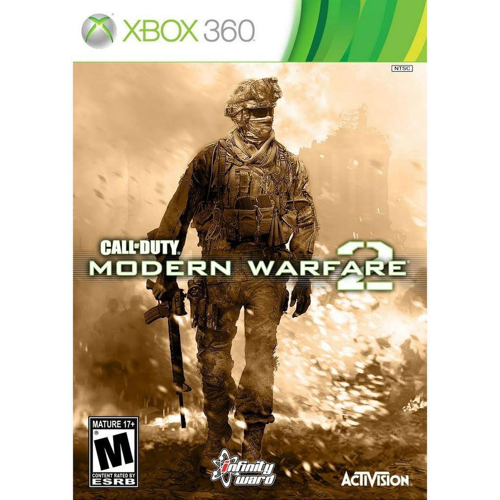 call of duty 2 modern warfare midia fisica - xbox 360 em Oferta na Shopee