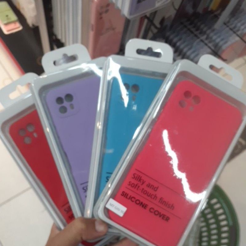 Capa capinha Case silicone aveludada Motorola Moto G10/G20/G30/G50/G50 5G/G50/G60S