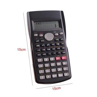 Calculadora Cientifica Com 240 Funções KK-82MS Display Lcd Engenharia Calculadora de Engenheiro Cor Preta