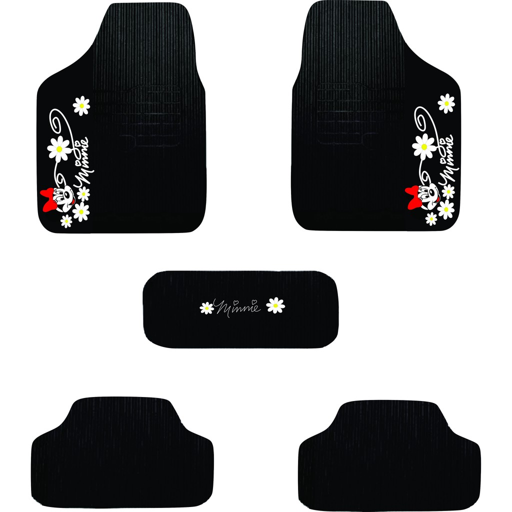 Tapete Automotivo Minnie Bordado