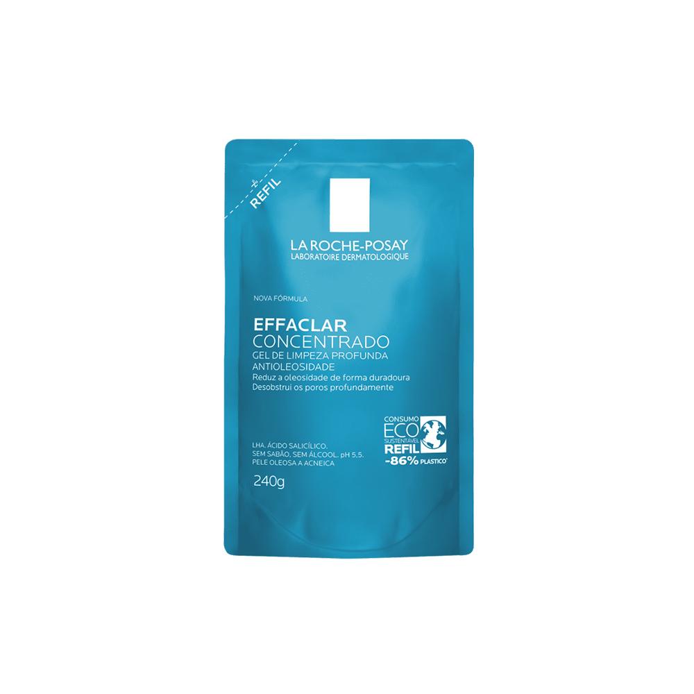 La Roche-Posay Effaclar Concentrado Refil Gel de Limpeza 240g em Oferta na Shopee
