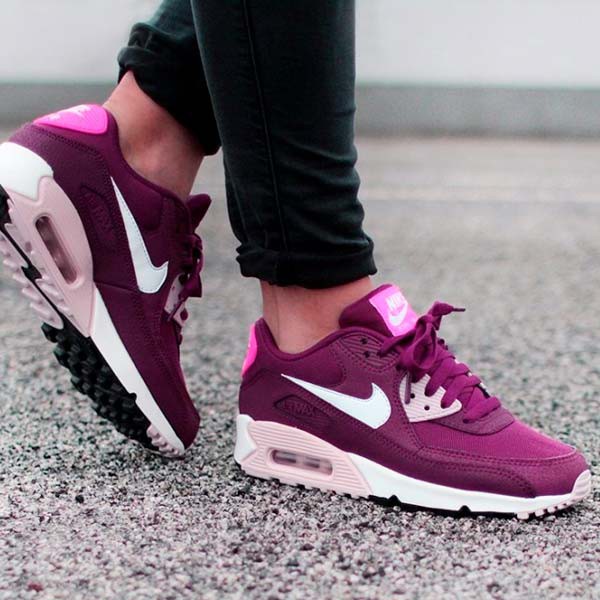 air max 90 feminino bordo