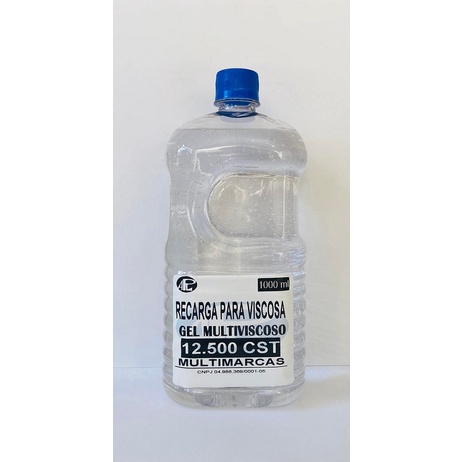 Recarga Gel 1000ml(12500 CST) Embreagem Viscosa Helice  Multimarcas Super Eficiencia