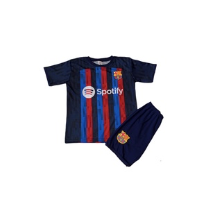 Conjunto Infantil Camisa e Bermuda Uniforme de Futebol