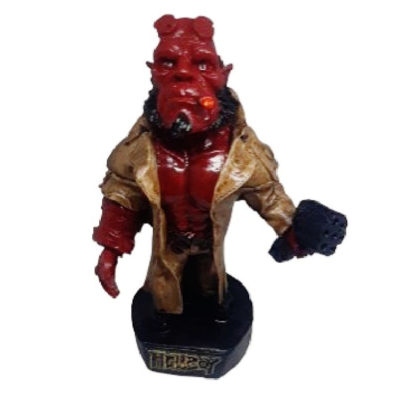 estatueta boneco de resina Hellboy Action Figure 14 cm N3