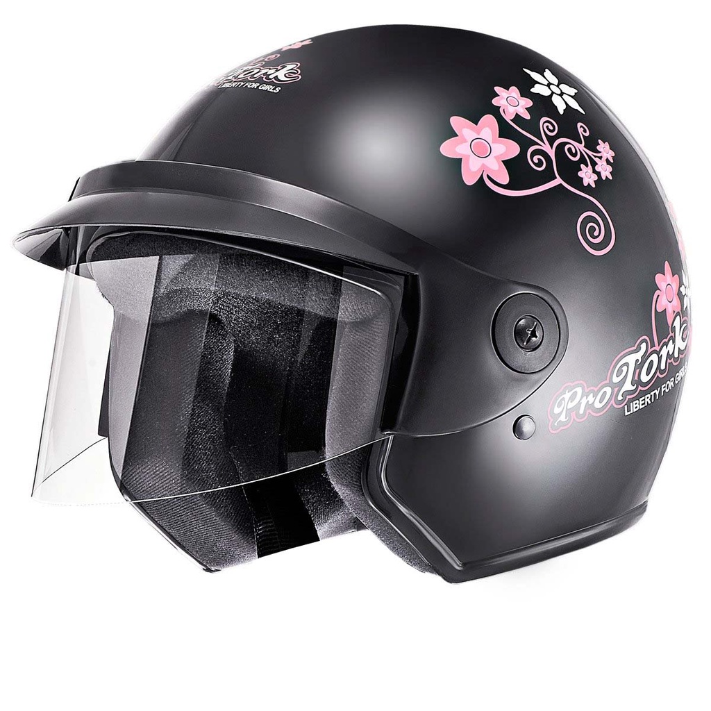 Viseira Transparente ou Fumê para Capacete Protork modelo Liberty 3 Three — imagem 2 de 2