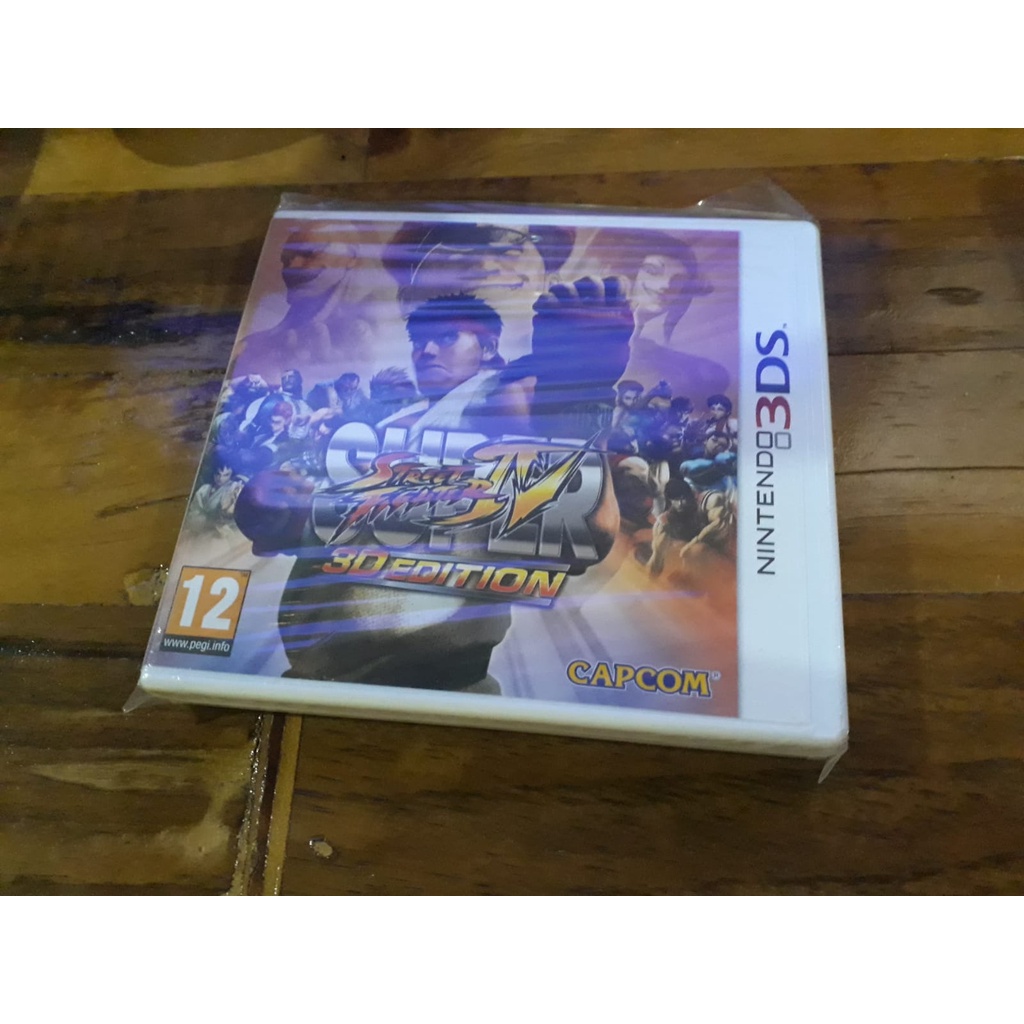 Jogo Nintendo 3DS - Super Street Fighter 4 - Europeu - Original