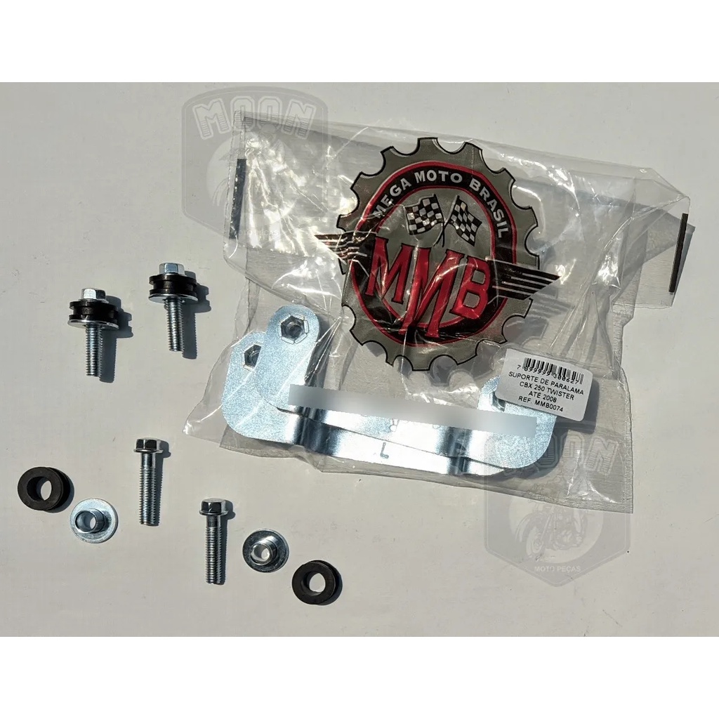 Kit Suporte Do Paralama Twister Cbx 250 2005 até 2008 Completo Bucha Coxin Parafuso em Oferta na Shopee