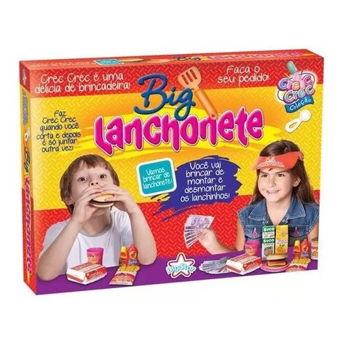 Crec Crec Big Lanchonete Brinquedo Faz De Conta - Big Star