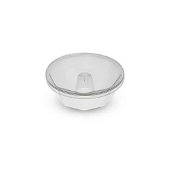 Forma para Pudim G com tampa 6 un - Plastilânia - Rizzo