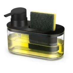 Dispenser Porta Detergente e Porta Bucha Pia Com Bico Dosador Arthi