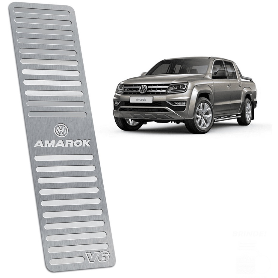 Descanso de Pé Amarok V6 10/.. - Aço Inox em Oferta na Shopee