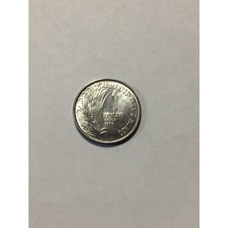 Moeda 1 centavo 1976 FAO