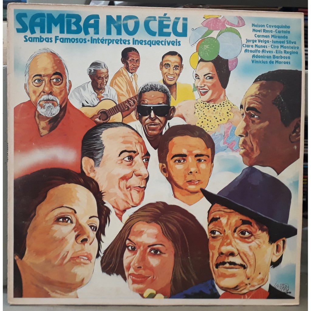 LP Disco De Vinil Samba No Céu - Promocional LP Excelente Capa Muito Boa Ler Descrição