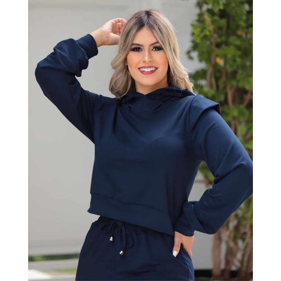 Conjunto Moletinho De Viscose Basico Tendencia Moda Feminina em Oferta na Shopee
