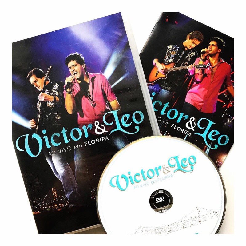DVD VICTOR E LÉO - Ao vivo em Floripa (Part. Chitãozinho e Xororó, Paula Fernandes, Nando Reis)