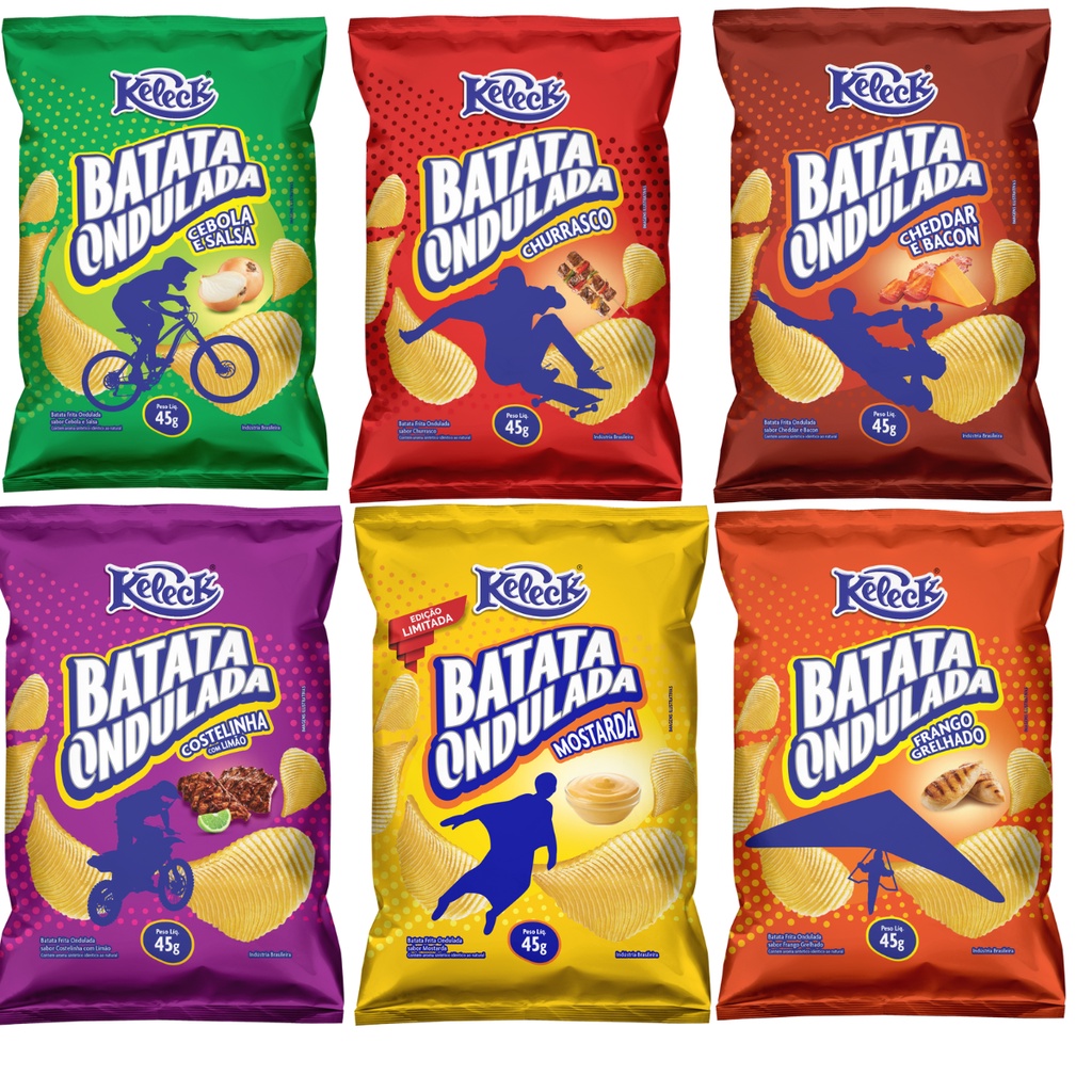 Salgadinho Cheetos 45g Elma Chips sabores variados