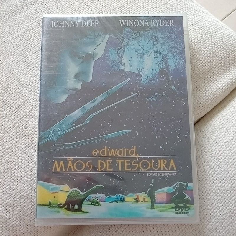 dvd Edward, mãos de tesoura lacrado novo Johnny Depp Winona Ryder