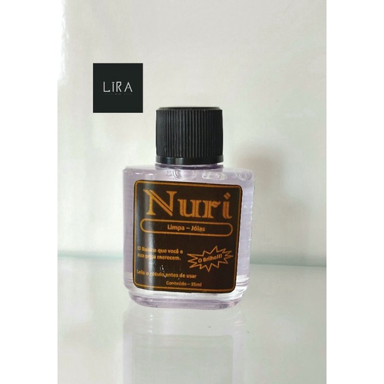 Limpa Ouro Joias 35ml Nuri ORIGINAL