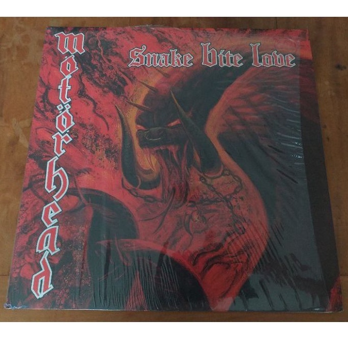 Motorhead - Snake Bite Love - lp - vinil importado - 1a prensagem