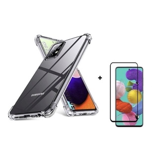 Capinha Capa + Película 3D/9D Samsung A52s A52 5g