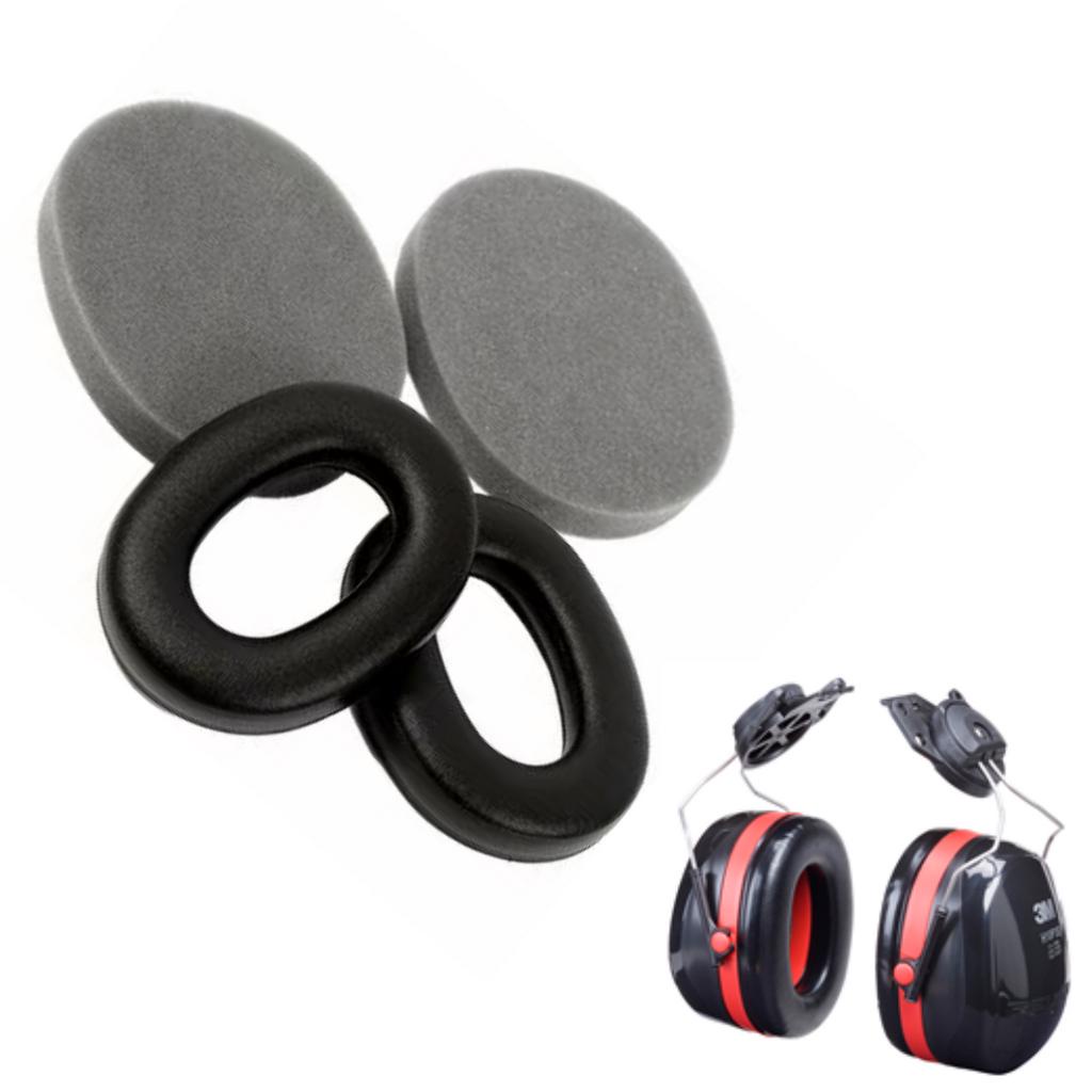 Conjunto Reposição Espumas Xy1 Abafador Peltor 3M Kit Higiene para Abafador de Proteção Trabalho Segurança