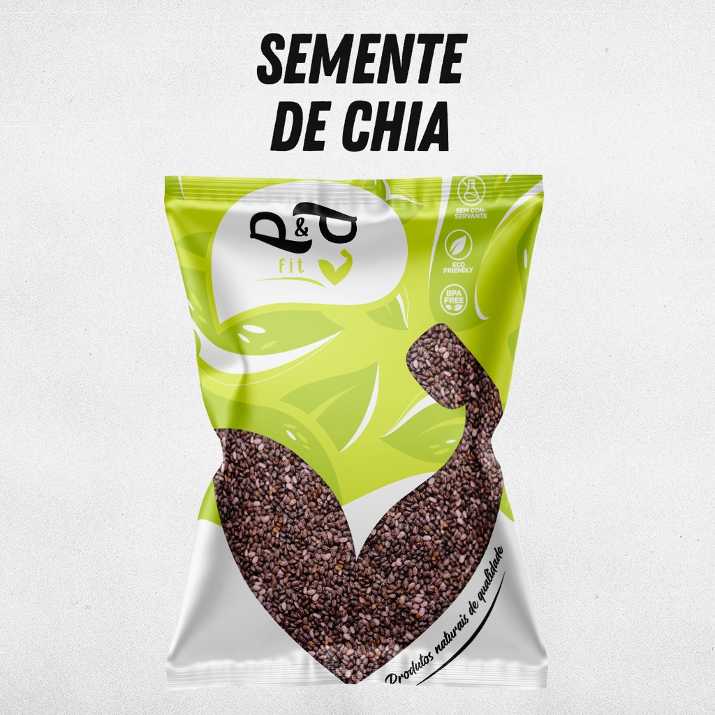 Semente de Chia Natural 500g em Oferta na Shopee