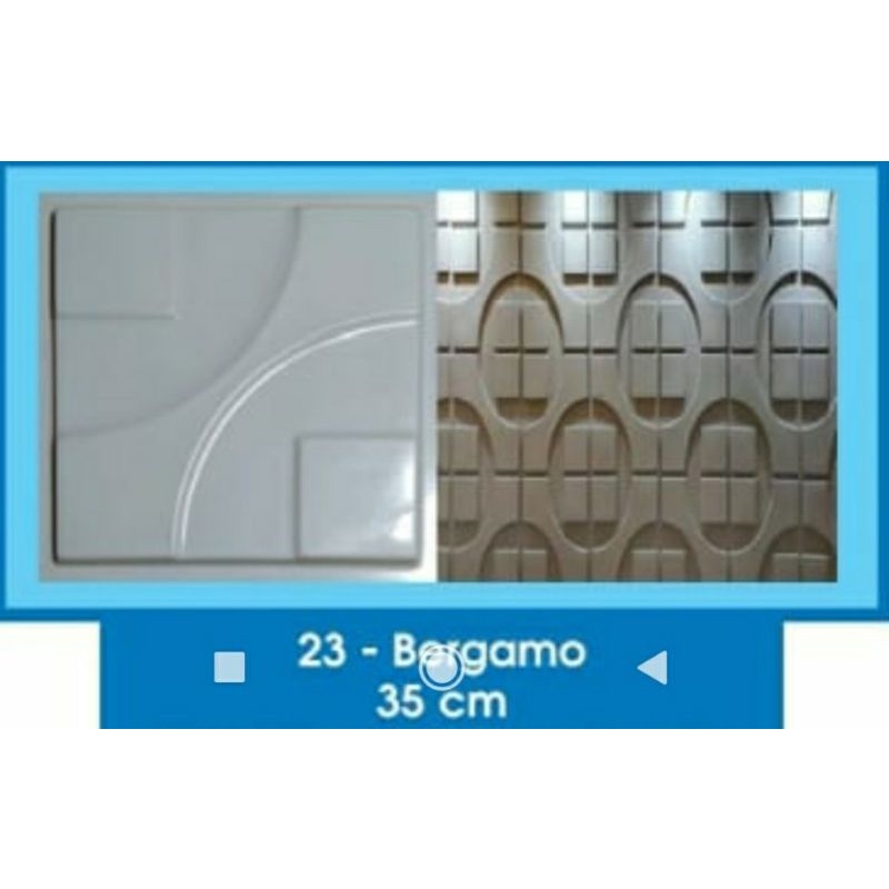 flor de 4 pétalas forma gesso 3 d