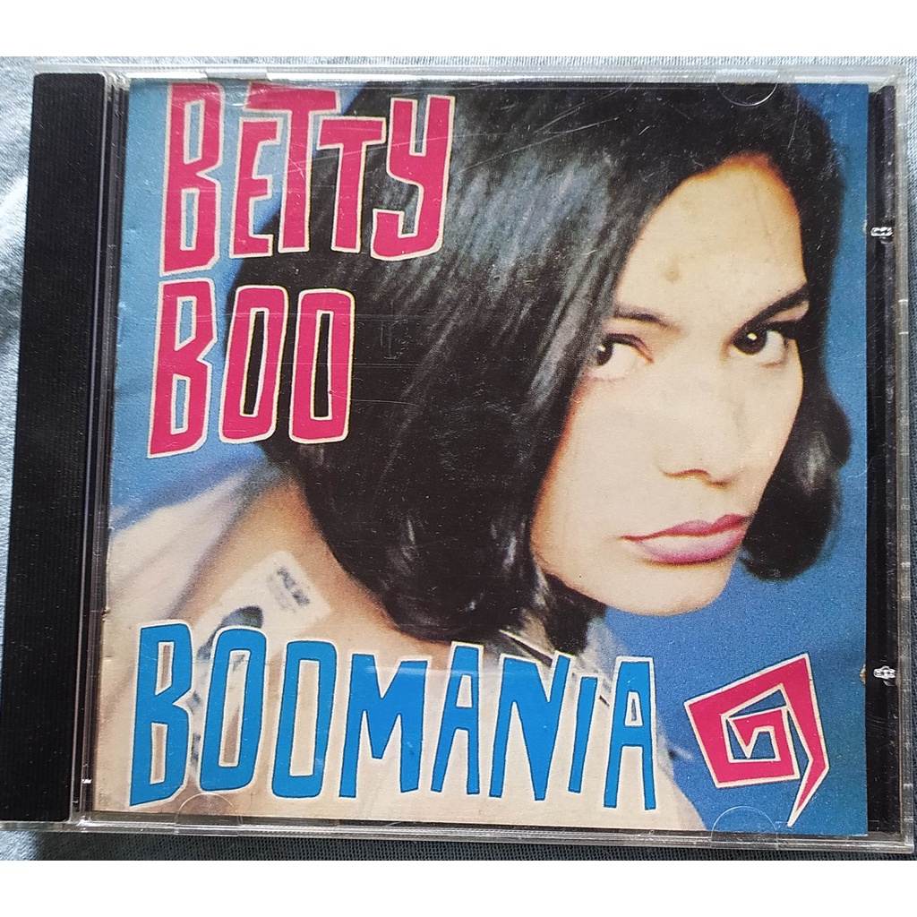 CD Betty Boo Boomania/1991/House, Synth-pop, Pop Rap/Where Are You Baby?/Hey DJ / I Can't Dance (To That Music You're
